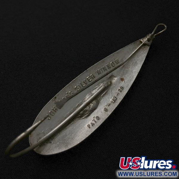  Johnson Silver Minnow незачіпляйка, нікель, 12, блесна коливалка (колебалка) #23553