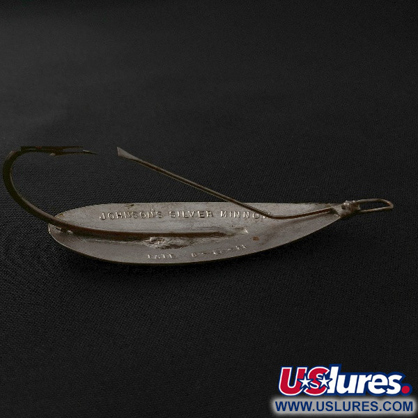  Johnson Silver Minnow незачіпляйка, нікель, 12, блесна коливалка (колебалка) #23553