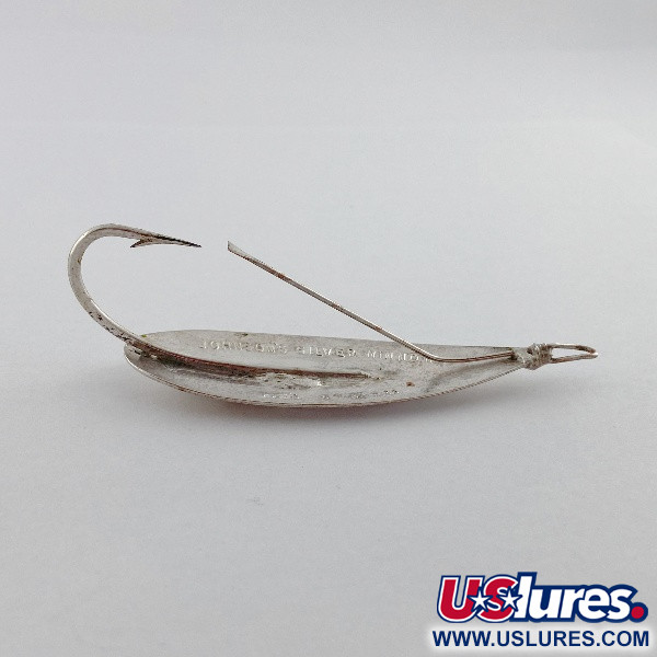  Johnson Silver Minnow незачіпляйка, нікель, 12, блесна коливалка (колебалка) #23553