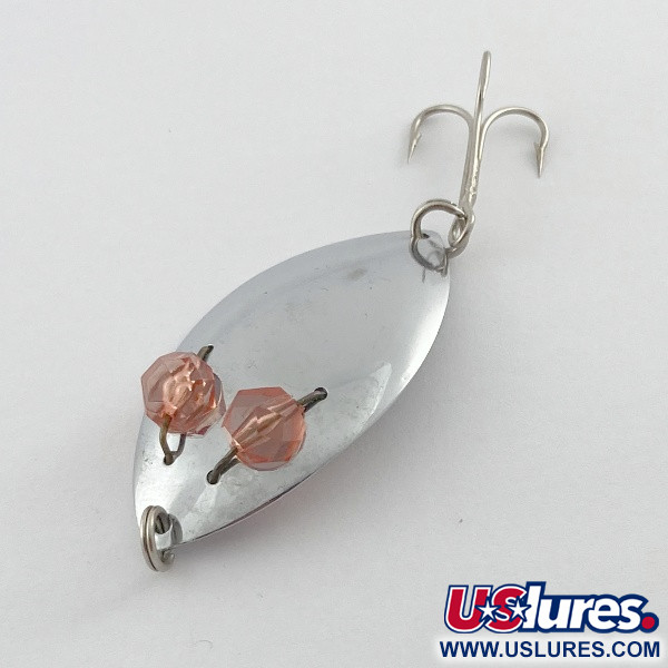  Herter's Glass Eye Spoon, нікель/червоні очі, 11, блесна коливалка (колебалка) #23555