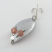 Herter's Glass Eye Spoon, нікель/червоні очі, 11, блесна коливалка (колебалка) #23555