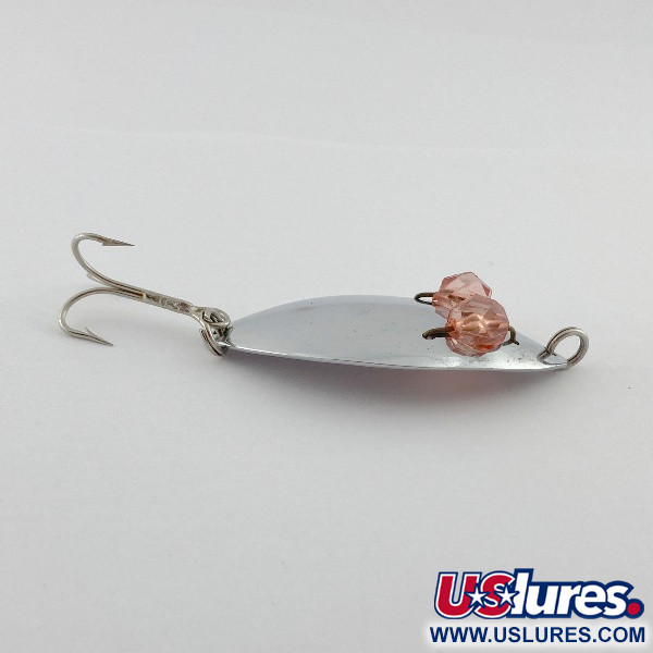  Herter's Glass Eye Spoon, нікель/червоні очі, 11, блесна коливалка (колебалка) #23555