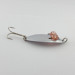  Herter's Glass Eye Spoon, нікель/червоні очі, 11, блесна коливалка (колебалка) #23555