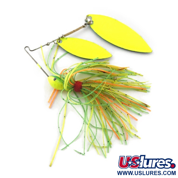 Double Willow Blade spinnerbait, Fire tiger, 25, блешня оберталка (вертушка) #23567