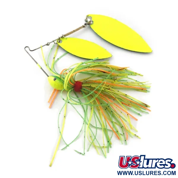 Double Willow Blade spinnerbait, Fire tiger, 25, блешня оберталка (вертушка) #23567