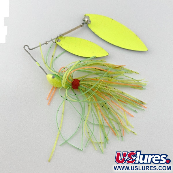  Double Willow Blade spinnerbait, Fire tiger, 25, блешня оберталка (вертушка) #23567