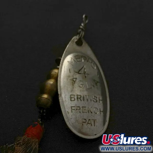 Mepps Aglia 4 Dressed (1970-x років), 10, блешня оберталка (вертушка) #23569