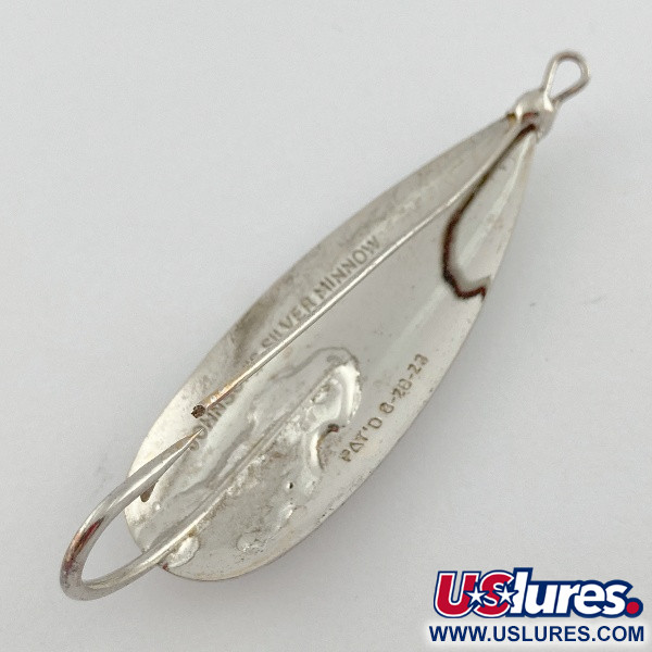  Johnson Silver Minnow незачіпляйка, нікель, 17, блесна коливалка (колебалка) #23574