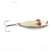  Herter's Glass Eye Spoon, нікель/червоні очі, 21, блесна коливалка (колебалка) #23575