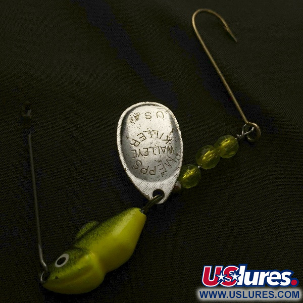  Mepps Walley Killer Spinnerbait, срібло/шартрез, 21, блешня оберталка (вертушка) #23577