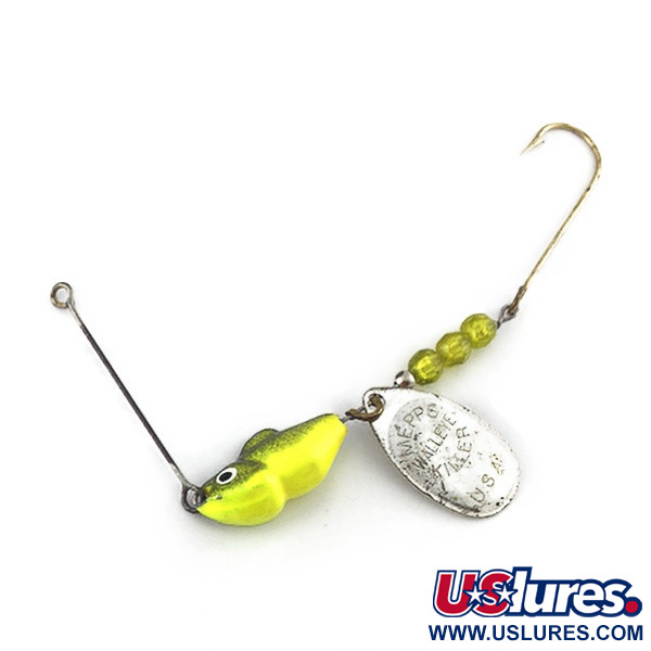  Mepps Walley Killer Spinnerbait, срібло/шартрез, 21, блешня оберталка (вертушка) #23577