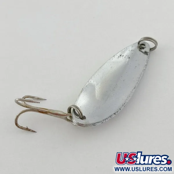 Glen Evans Glen L Evans Shag Spoon, nickel/green, 7, блесна коливалка (колебалка) #23578