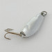 Glen Evans Glen L Evans Shag Spoon, nickel/green, 7, блесна коливалка (колебалка) #23578