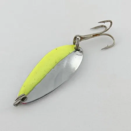 Glen Evans Glen L Evans Shag Spoon, nickel/green, 7, блесна коливалка (колебалка) #23578