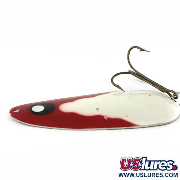 Lindy / Little Joe Lindy Gator , червоний/білий/нікель, 45, блесна коливалка (колебалка) #23583