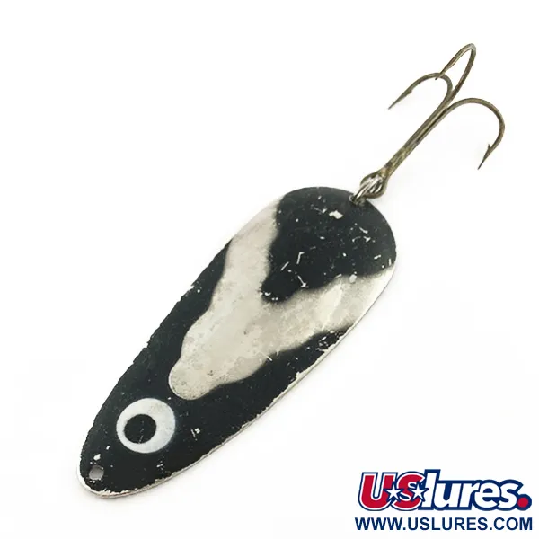 Lindy / Little Joe Lindy Gator , нікель/чорний, 45, блесна коливалка (колебалка) #23585