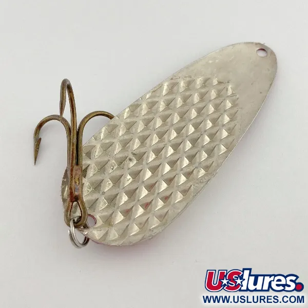 Lindy / Little Joe Lindy Gator , червоний/білий/нікель, 55, блесна коливалка (колебалка) #23586