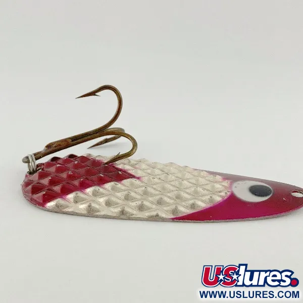 Lindy / Little Joe Lindy Gator , червоний/білий/нікель, 55, блесна коливалка (колебалка) #23586