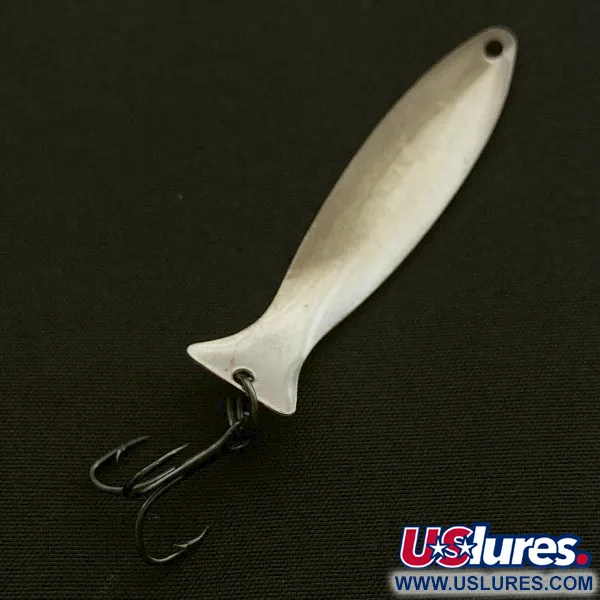 Worth Fly Rod Demon, нікель/червоний/білий, 2,5, блесна коливалка (колебалка) #23595