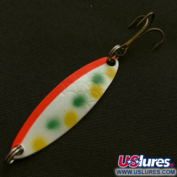  Luhr Jensen Needlefish 1, золото/червоний, 2, блесна коливалка (колебалка) #23597