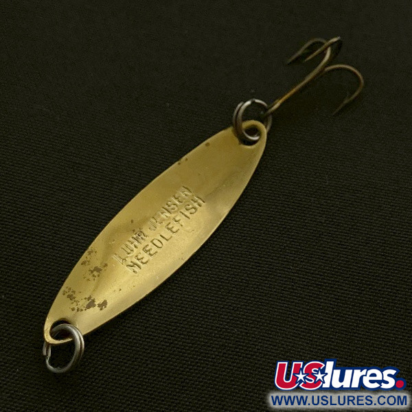  Luhr Jensen Needlefish 1, золото/червоний, 2, блесна коливалка (колебалка) #23597