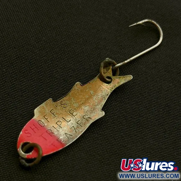 Shoff's Triple Teazer, мідь/червоний, 1,1, блесна коливалка (колебалка) #23602