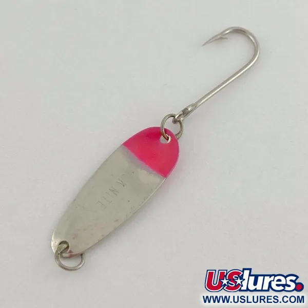 Dick Nite Spoons Dick Nite, нікель/червоний, 1, блесна коливалка (колебалка) #23603