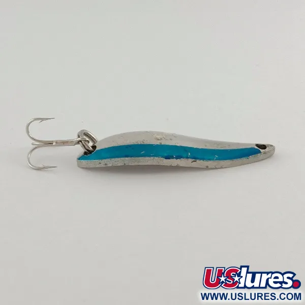 Acme Fiord Spoon Lightning (1950-х років), нікель/синій, 7, блесна коливалка (колебалка) #23604