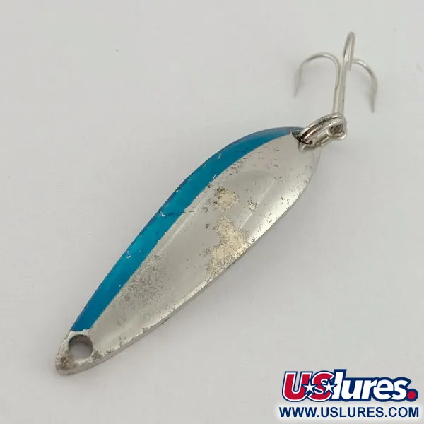 Acme Fiord Spoon Lightning (1950-х років), нікель/синій, 7, блесна коливалка (колебалка) #23604