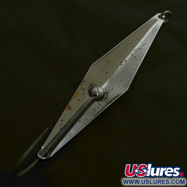 James E. Clark  Clark Spoon Squid, нікель, 35, блесна коливалка (колебалка) #23614