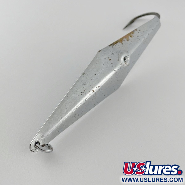 James E. Clark  Clark Spoon Squid, нікель, 35, блесна коливалка (колебалка) #23614