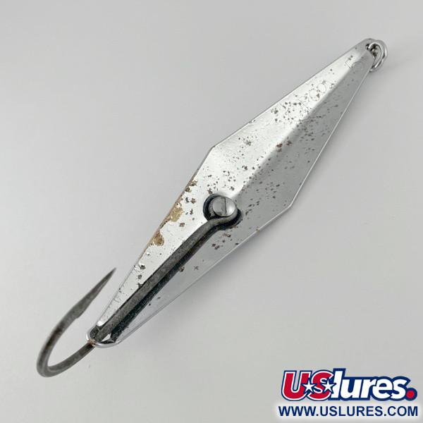 James E. Clark  Clark Spoon Squid, нікель, 35, блесна коливалка (колебалка) #23614