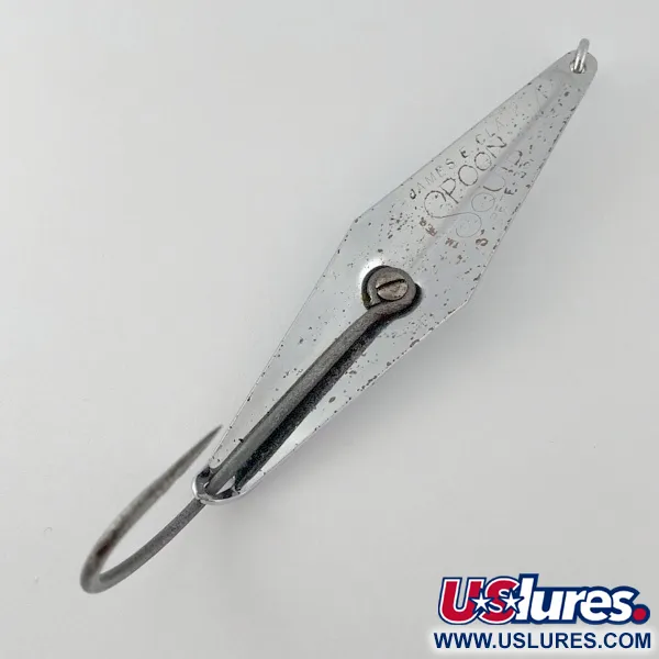 James E. Clark  James Clark  spoon 4, нікель, 21, блесна коливалка (колебалка) #23615