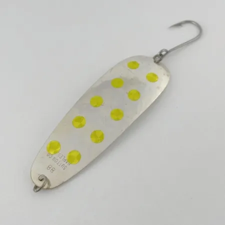 Sutton Spoon 88, срібло/золото, 7, блесна коливалка (колебалка) #23620