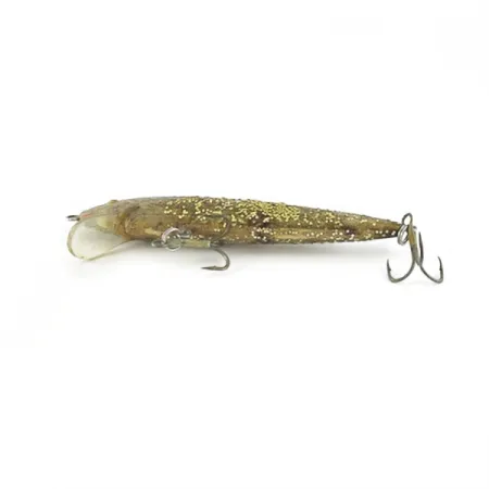 Bill Norman Shiner Minnow, золото, 10, воблер #23622