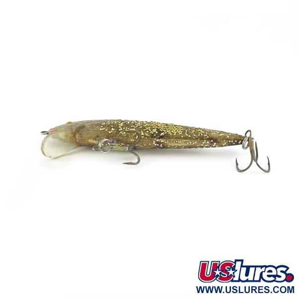  Bill Norman Shiner Minnow, золото, 10, воблер #23622