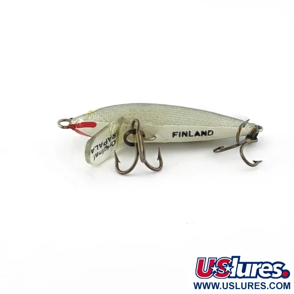 Rapala Original Floater F5 (Finland 1960 -х років), S (Silver), 4, воблер #23631