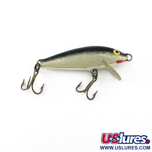  Rapala Original Floater F5 (Finland 1960 -х років), S (Silver), 4, воблер #23631