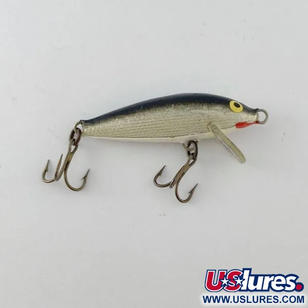  Rapala Original Floater F5 (Finland 1960 -х років), S (Silver), 4, воблер #23631