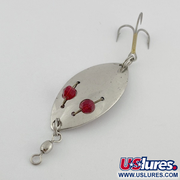 Red Eye Lures Red eye Junior, нікель/червоні очі, 10, блесна коливалка (колебалка) #23639