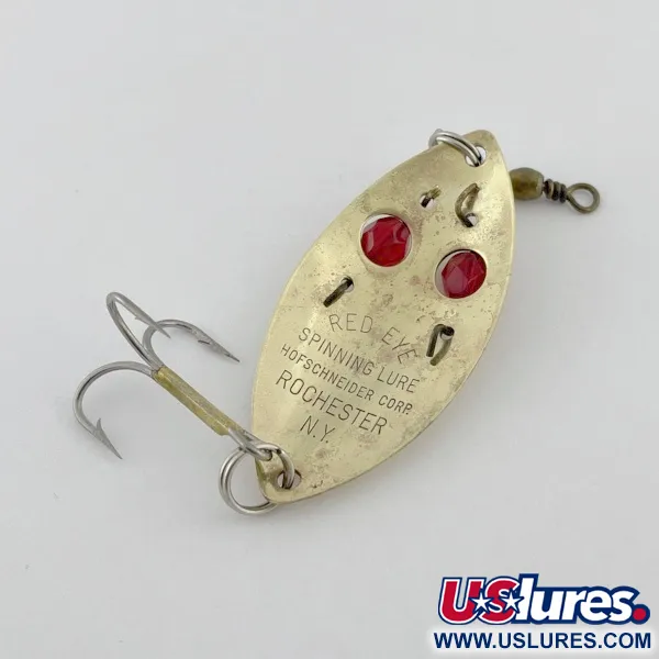 Hofschneider Red eye Junior, нікель/червоні очі, 11, блесна коливалка (колебалка) #23640