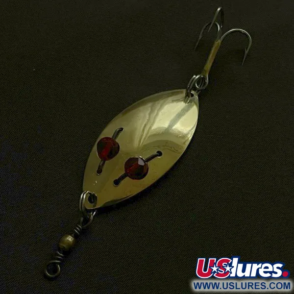 Hofschneider Red eye Junior, нікель/червоні очі, 11, блесна коливалка (колебалка) #23640