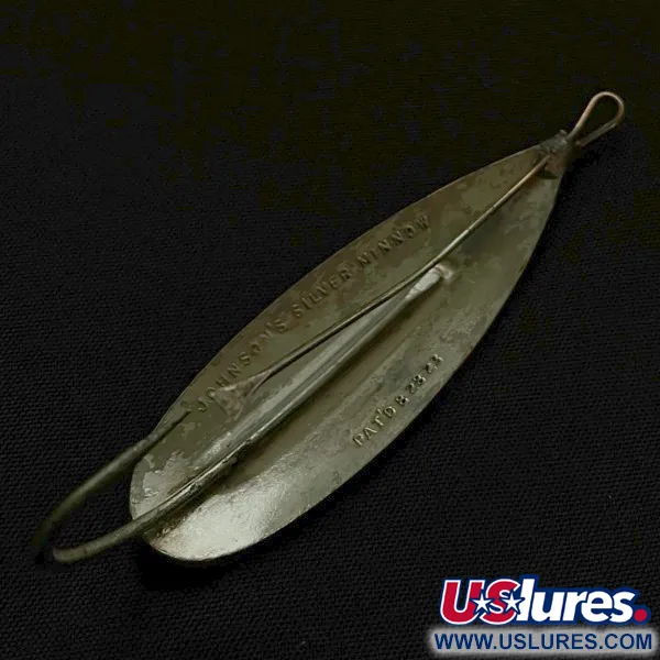  Johnson Silver Minnow незачіпляйка, нікель, 9, блесна коливалка (колебалка) #23642