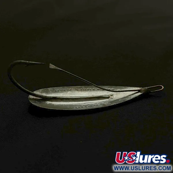  Johnson Silver Minnow незачіпляйка, нікель, 9, блесна коливалка (колебалка) #23642