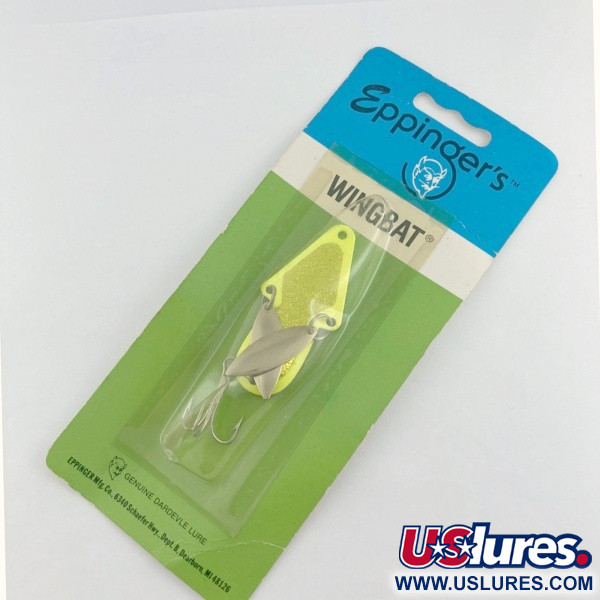  Eppinger Wingbat, yellow/gold, 14, блесна коливалка (колебалка) #23649