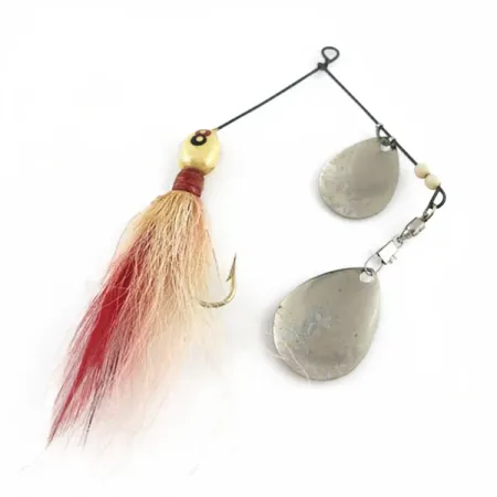 GRASSL’S DOUBLE OO Spinnerbait, silver, 14, блешня оберталка (вертушка) #23653