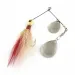   GRASSL’S DOUBLE OO Spinnerbait, silver, 14, блешня оберталка (вертушка) #23653