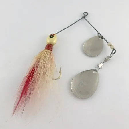  GRASSL’S DOUBLE OO Spinnerbait, silver, 14, блешня оберталка (вертушка) #23653
