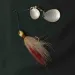   GRASSL’S DOUBLE OO Spinnerbait, silver, 14, блешня оберталка (вертушка) #23653