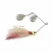   GRASSL’S DOUBLE OO Spinnerbait, silver, 14, блешня оберталка (вертушка) #23653
